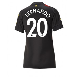 Manchester City Bernardo Silva #20 Bortatröja Dam 2022-23 Korta ärmar